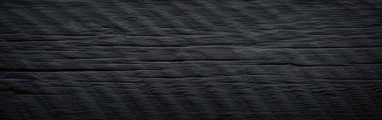 Black or dark gray painted wooden plank texture background