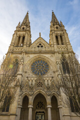 Fototapeta na wymiar Église Saint-Louis des Chartrons à Bordeaux (Nouvelle-Aquitaine, France)