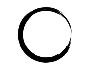 Grunge circle made for marking.Grunge oval shape made for your project.