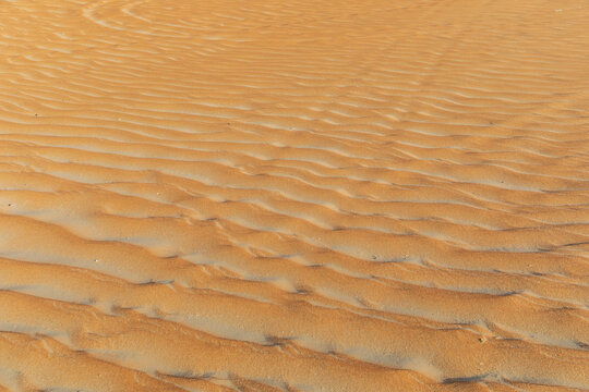 Texture of colored sands in the desert