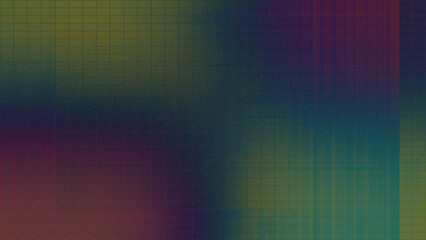 Abstract glitch art grid background image.