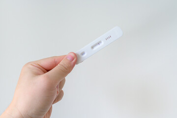 Virus Covid-19 Antigen Test Kit result