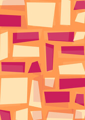 Offset Quads generative art background art illustration