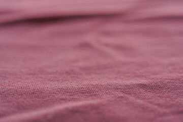 closeup shot of red wine color ton fabric
