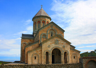 Fototapeta na wymiar Bodbe Monastery in Georgia
