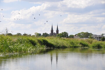 rzeka Liwiec, woda, przyroda, wiosna, wypoczynek, © Albin Marciniak