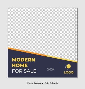 Social media ads vector templates fully editable, advertising design, social media banner post