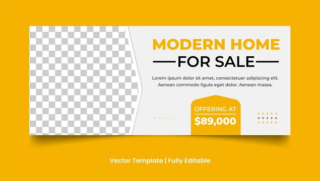 Social media ads vector templates fully editable, advertising design, social media banner post
