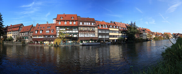 Streets in old town, Bamberg, Germany
