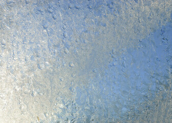 abstract view of a frozen film, ice texture