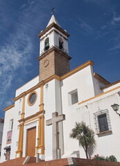 Fototapeta na wymiar Historic church of Ayamonte, Huelva - Spain 