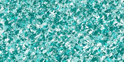 Light green vector layout with triangle forms.