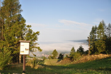 Pieniny, Kluszkowce, góra, Wdżar, wiosna, krajobraz,