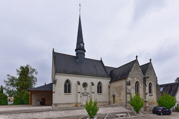 Fototapeta na wymiar Frankreich - Saint-Avertin - Kirche des hl. Peter