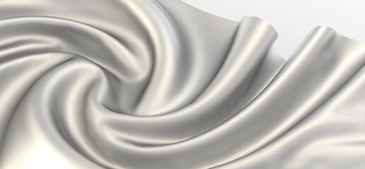 White abstract background, wavy elements