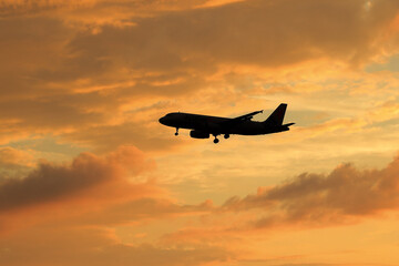 airplane flying in the sky