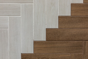 The texture of the wall of ceramic tiles. rustic floor background