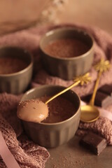 crème dessert au chocolat