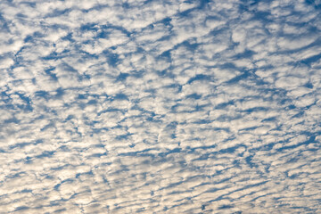 White cloud nature and blue sky background