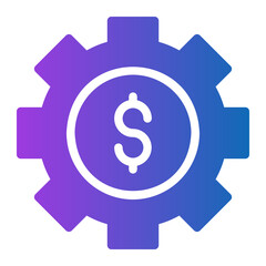 management gradient icon