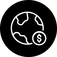 World Financial glyph icon
