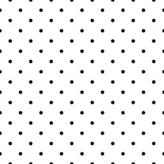 Seamless pattern. Circles ornament. Dots wallpaper. Vector artwork. Polka dot motif. Geometric backdrop. Rounds background. Dotted motif. Digital paper, textile print, web design, abstract.