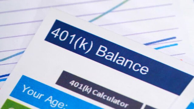 Concept Pension accumulation. Retirement budget