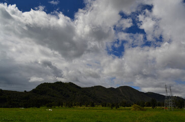 
beautiful mountain in the valleys of Colombia