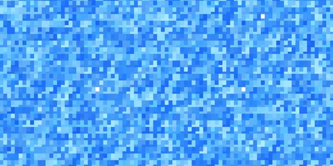 Light BLUE vector pattern in square style.