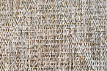 ナチュラルなベージュの麻織物の背景