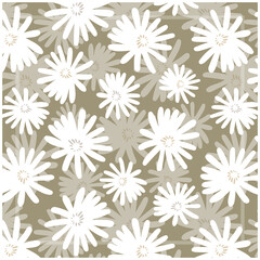 Print for kerchief, bandana, scarf, handkerchief, shawl, neck scarf. Squared pattern with ornament for fabric, textile, silk products. Paisley vector with abstract flowers. Floral folk tracery