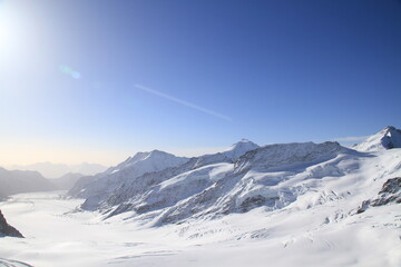 Fototapeta premium winter mountain landscape
