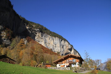 house in the mountains