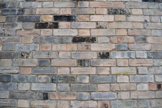 Close up of multi coloured bricks