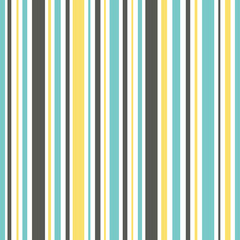 Fototapeta premium Vector seamless colorful striped pattern - delicate design. Vertical lines repeatable background. Minimalistic paper print