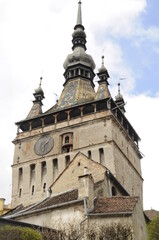 Fototapeta na wymiar Romania: medieval castles, churches, monasteries, villages, happy cemetery and nature