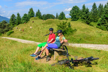 Naturgenuß bei einer Radtour im Ostallgäu