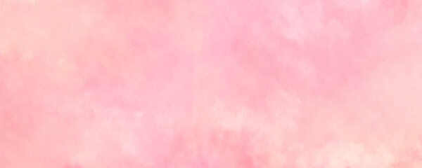 Abstract bright painted pink or pastel watercolor background with space for text, Colorful paints on white paper, Bright colorful background for book cover, wallpaper, decoration and web design.
