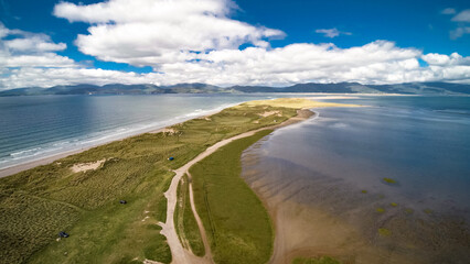Rossbeigh Beach Irland - Luftbild
