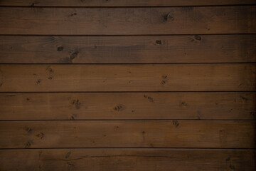 Tło - tekstura drewna - deski drewniane poziome - brązowe tło deski - wooden planks - wooden background