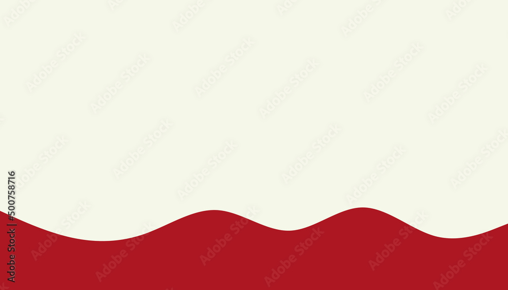 Wall mural vector template of dividers shapes. abstract design elements for top and bottom on website, app, ban