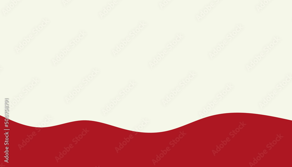 Wall mural vector template of dividers shapes. abstract design elements for top and bottom on website, app, ban