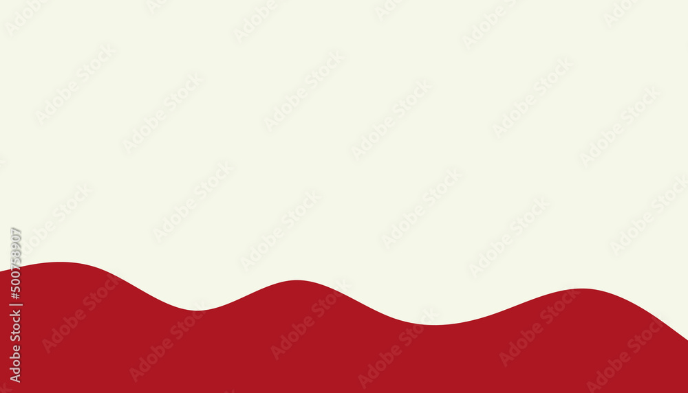 Wall mural vector template of dividers shapes. abstract design elements for top and bottom on website, app, ban
