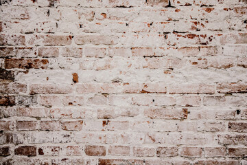 Fototapeta retro cegła - tło - stara ściana - mur z cegły - stare cegły - stary mur obraz
