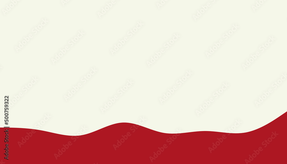 Wall mural vector template of dividers shapes. abstract design elements for top and bottom on website, app, ban