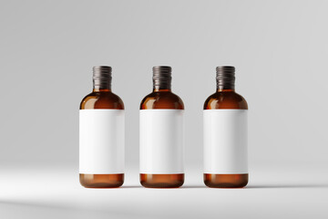 Amber Glass Bottle or Jar