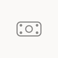 Money vector icon sign symbol