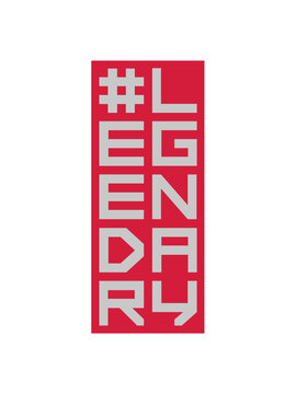 Logo Hashtag Legendary 