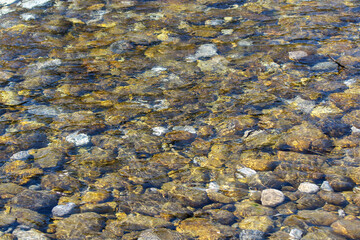 stones in the water