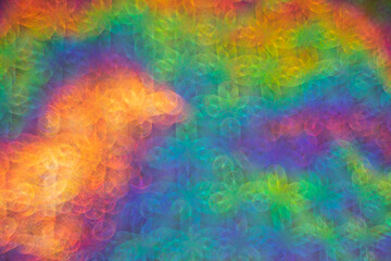 Fototapeta na wymiar iridescent background with diffraction, optical distortion.